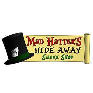 Mad Hatter's Hide Away Logo